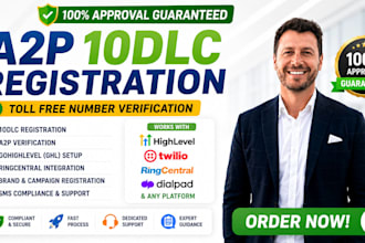 do 10dlc registration a2p 10dlc verification gohighlevel a2p ringcentral