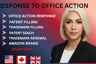provide response to an office action