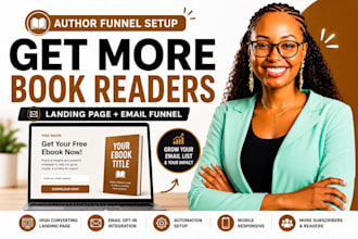 build a high converting ebook landing page and lead magnet funnel