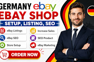 germany ebay shop setup, german ebay listing, germany ebay seo ebay marekting