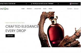 build perfume website fragrance store cologne shopify store perfume shopify