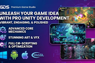 develop multiplayer interactive game with monetization features vr game by unity