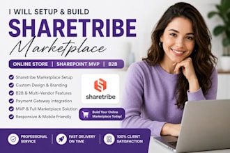 setup sharetribe build sharetribe marketplace online store sharepoint mvp b2b