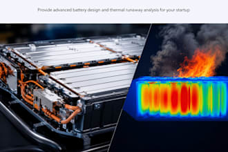provide advanced battery design and thermal runaway analysis for your startup