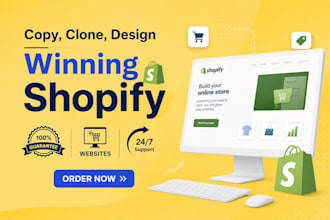 copy and clone shopify store, clone shopify website, shopify theme customization