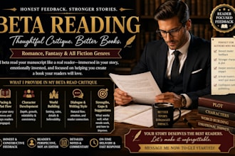beta read critique, romance beta reader beta reader fantasy and provide feedback