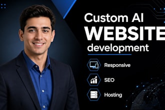 develop ai websites, chatbots, ai software