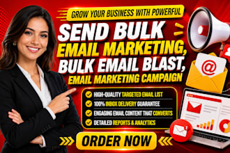 send bulk email marketing, bulk email blast, email ai marketing automation