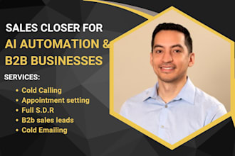 be ai automation sales representative b2b sales high ticket sales representative