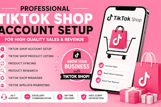 setup tik tok shop, tik tok affiliate and tiktok shop marketing