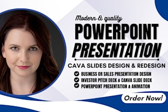 design canva pitch deck powerpoint design slide deck business sales presentation
