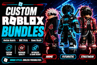 create custom roblox bundles and avatar assets for your game