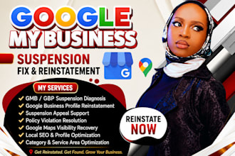 fix google my business suspension and reinstate gmb gbp fast and quick