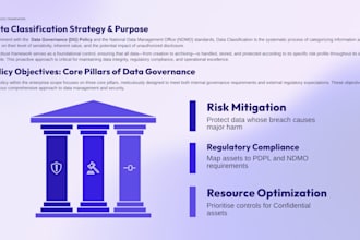 create your data governance and data classification framework