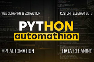 build a custom python web scraper for data extraction