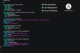 build ansible and awx automation for linux servers