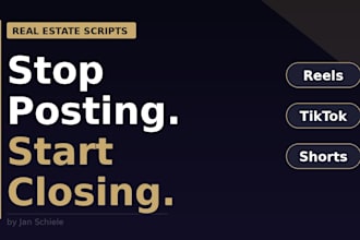 write short video scripts for real estate agents to get more leads