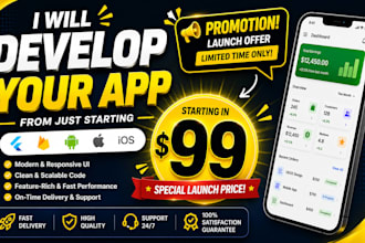 develop a professional native android app using kotlin or java