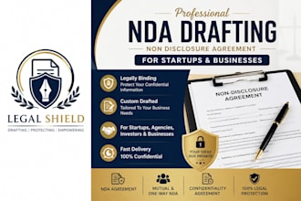 draft nda agreement, non disclosure contract for startups and businesses