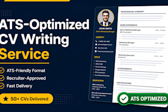 write ats friendly CV and resume for any industry