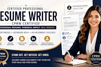 create a job winning ats resume and linkedin profile