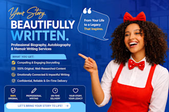 write your biography, autobiography, memoir, about me, about us, life story