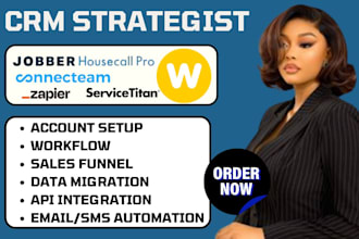 servicetitan jobber housecall pro connecteam salesmate workiz zapier integration