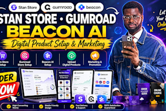 stan store stan store marketing upload digital product beacon ai gumroad