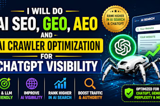 do ai SEO GEO aeo and ai crawler optimization for chatgpt visibility