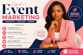 promote your event to increase your signup or ticket sales