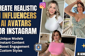 create realistic ai influencers and ai avatars for instagram