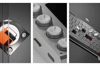 create photorealistic product renderings and mockups