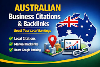 build australian business citations and backlinks