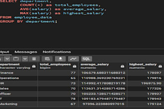 do postgresql query writing, database design, and optimization