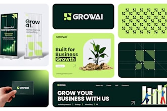 design a logo and complete brand identity for your business