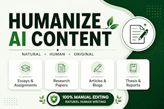 humanize, edit and rephrase your ai written academic writing
