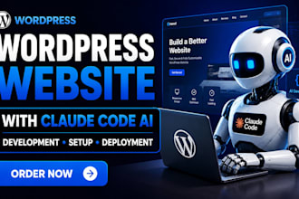 create wordpress website with claude code ai development setup and deployment