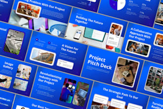 edit, redesign, enhance, update, improve your powerpoint presentation