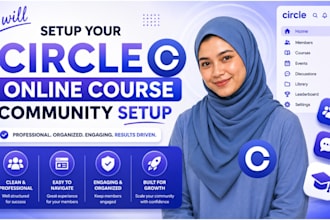 circle so community setup circle so community circle so online course community