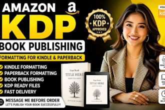 amazon kdp book publishing formatting for kindle and paperback