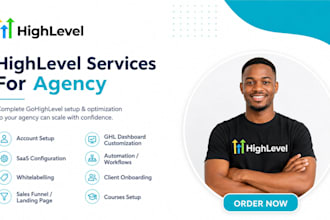 setup gohighlevel agency saas crm whitelabel, gohighlevel workflow automation