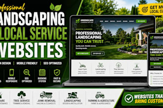do lawncare, gardening, landscaping, lawn mowing, farming, tree service website