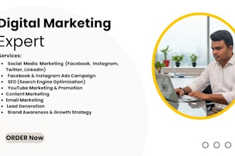 promote your business with social media marketing and graphics design