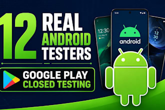 provide real testers for google play closed testing