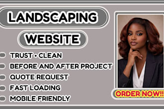landscaping website, lawn care website, landscaping company website
