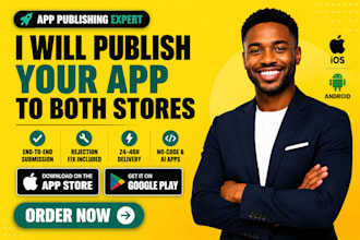 publish your ios and android app to app store and play store