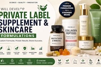 develop compliant cosmetic formulations for your products