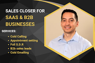 high ticket sales representative web design sales closer sales representative