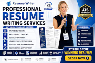 write resume cv letterhead linkedin profile recruit executive resume  ats edit