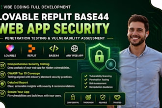 lovable replit base44 web app security penetration testing vulnerability